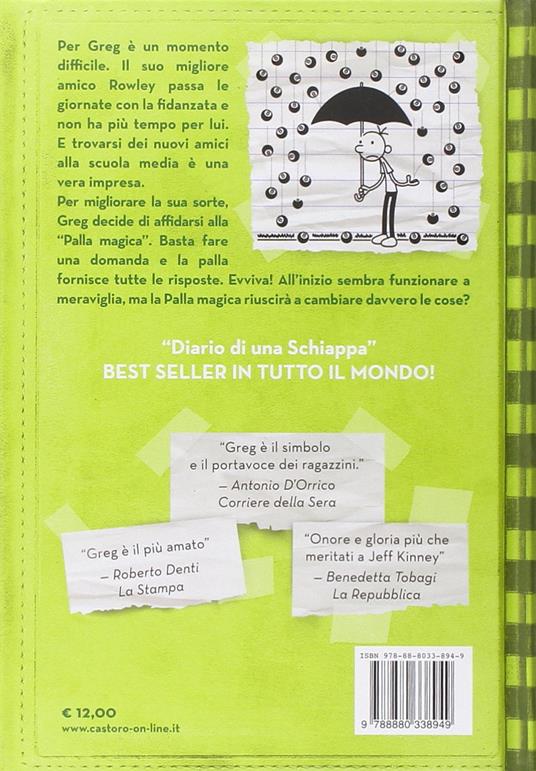 Diario di una schiappa. Sfortuna nera - Jeff Kinney - 2