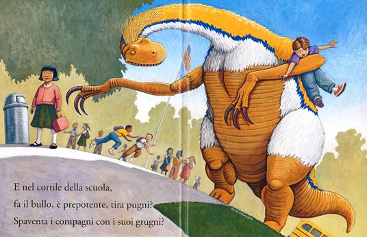 Cosa fanno i dinosauri quando è ora di scuola? Ediz. illustrata - Jane Yolen,Mark Teague - 3