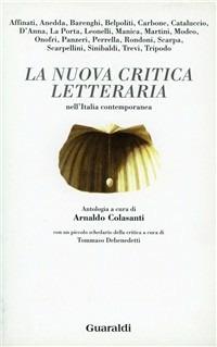 La nuova critica letteraria nell'Italia contemporanea - copertina