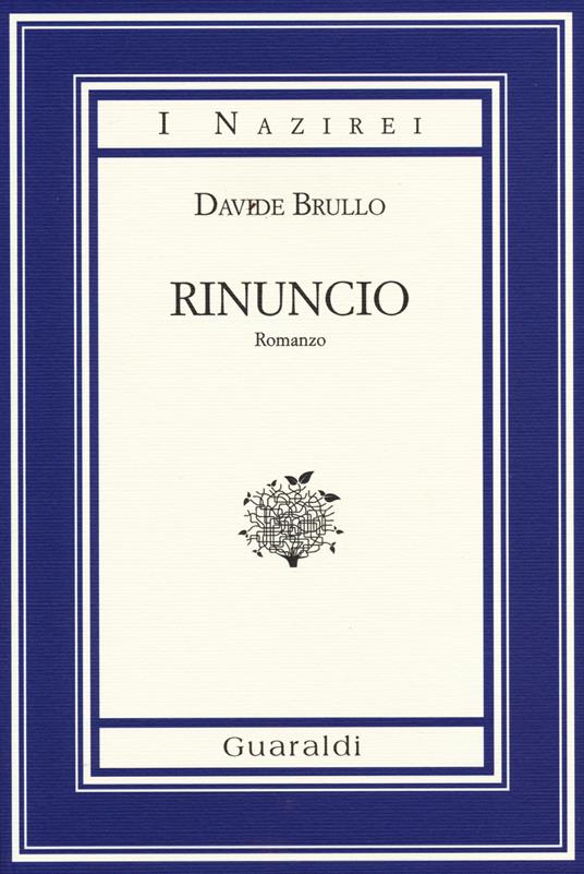 Rinuncio - Davide Brullo - copertina