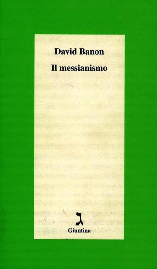 Il messianismo - David Banon - copertina