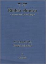 Bibbia ebraica. Profeti posteriori. Testo ebraico a fronte