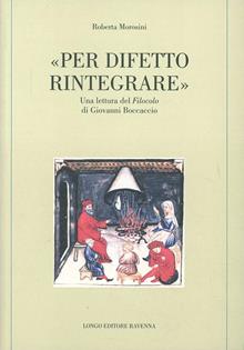 Per difetto reintegrare