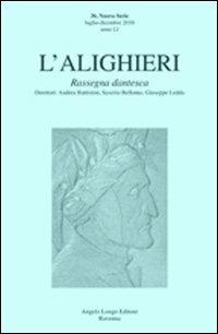 L' Alighieri. Rassegna dantesca. Vol. 36 - copertina