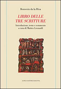 Libro delle tre scritture - Bonvesin de la Riva - copertina