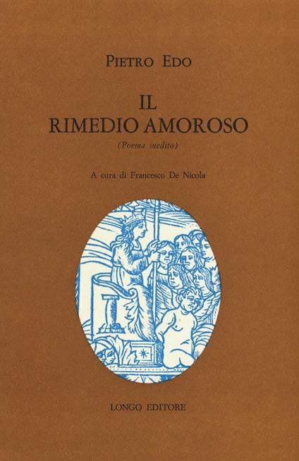 Il rimedio amoroso - Pietro Edo - copertina