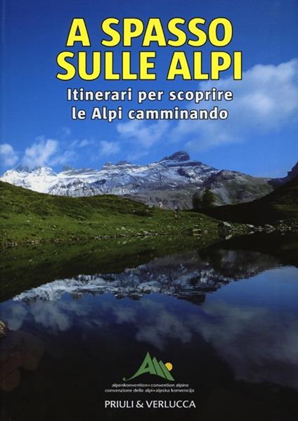 A spasso sulle Alpi. Itinerari per scoprire le Alpi camminando - copertina