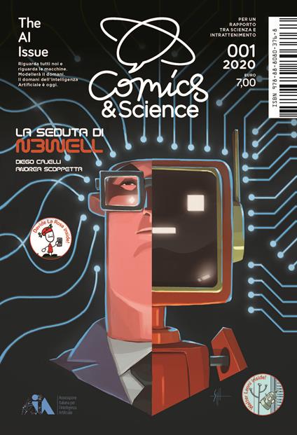 Comics & science. The AI issue. Ediz. per la scuola - Roberto Natalini,Andrea Plazzi - copertina