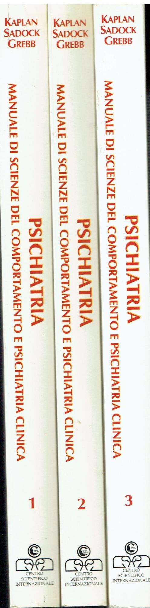 Psichiatria. Manuale di scienze del comportamento e psichiatria clinica