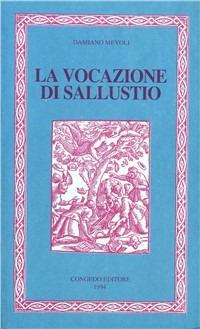 La vocazione di Sallustio - Damiano Mevoli - copertina