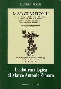 La dottrina logica di Marco Antonio Zimara - Daniela Rugge - copertina