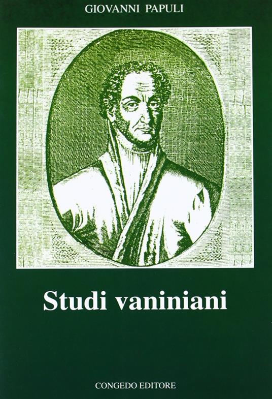 Studi vaniniani - Giovanni Papuli - copertina