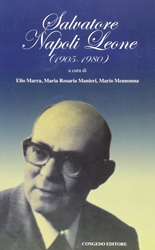 Salvatore Napoli Leone ( 1905 - 1980) - copertina