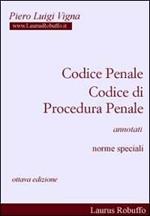 Codice penale, Codice di procedura penale annotati. Norme speciali
