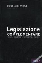 Legislazione complementare. Vol. 2