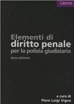 Elementi di diritto penale per la polizia giudiziaria