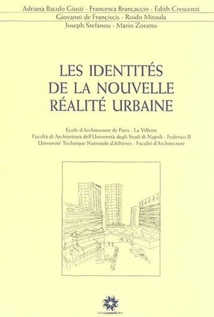 Les identités de la nouvelle réalité urbaine - copertina