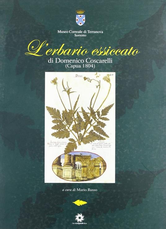L' erbario essiccato di Domenico Coscarelli (Capua 1804) - copertina