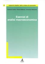 Esercizi di analisi macroeconomica