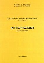 Esercizi di analisi matematica. Vol. 1: Integrazione.