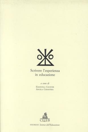 Scrivere l'esperienza in educazione - copertina
