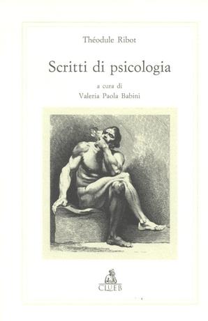 Scritti di psicologia (1879-1894) - Théodule Ribot - copertina