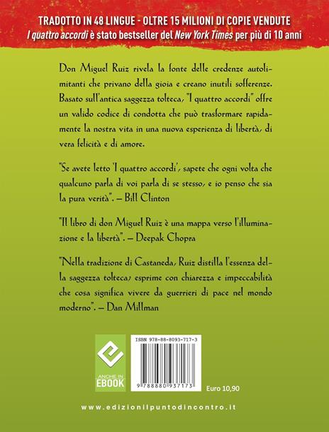 I quattro accordi. Guida pratica alla libertà personale. Un libro di saggezza tolteca - Miguel Ruiz - 4