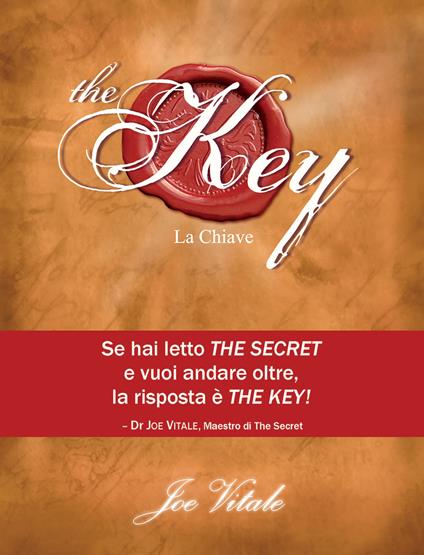The key. La chiave - Joe Vitale - copertina