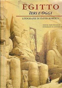 Egitto ieri e oggi. Litografie di David Roberts. Ediz. illustrata - Fabio Bourbon - copertina