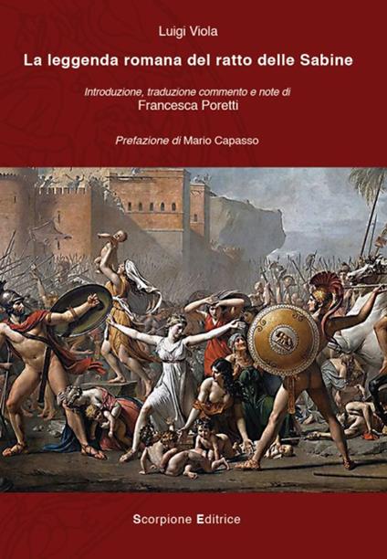 La leggenda romana del ratto delle Sabine - Luigi Viola - copertina