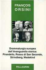 Drammaturgia europea dell'avanguardia storica: Pirandello-Rosso di San Secondo-Strindberg-Wedekind
