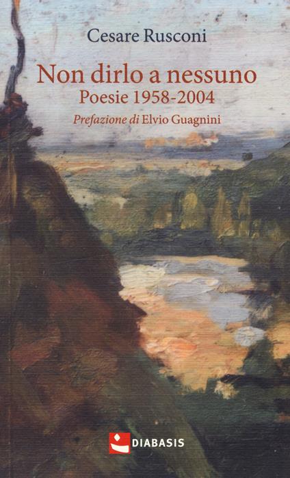 Non dirlo a nessuno. Poesie 1958-2004 - Cesare Rusconi - copertina