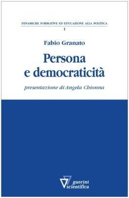 Persona e democraticità - Fabio Granato - copertina