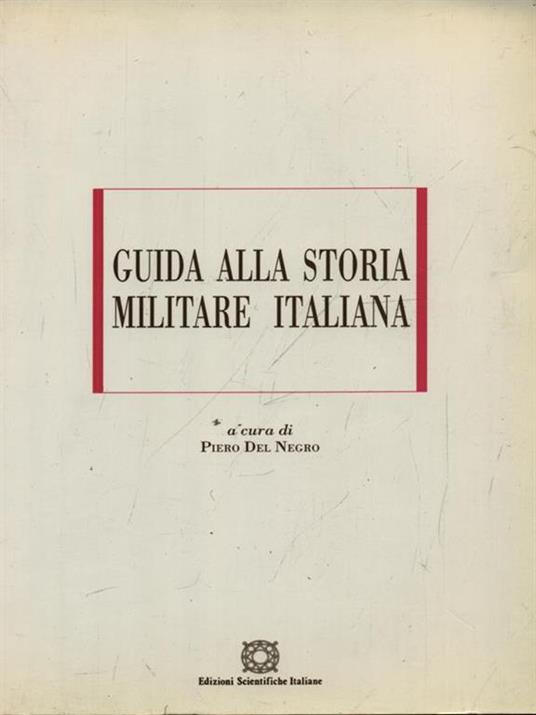 Guida alla storia militare italiana - copertina