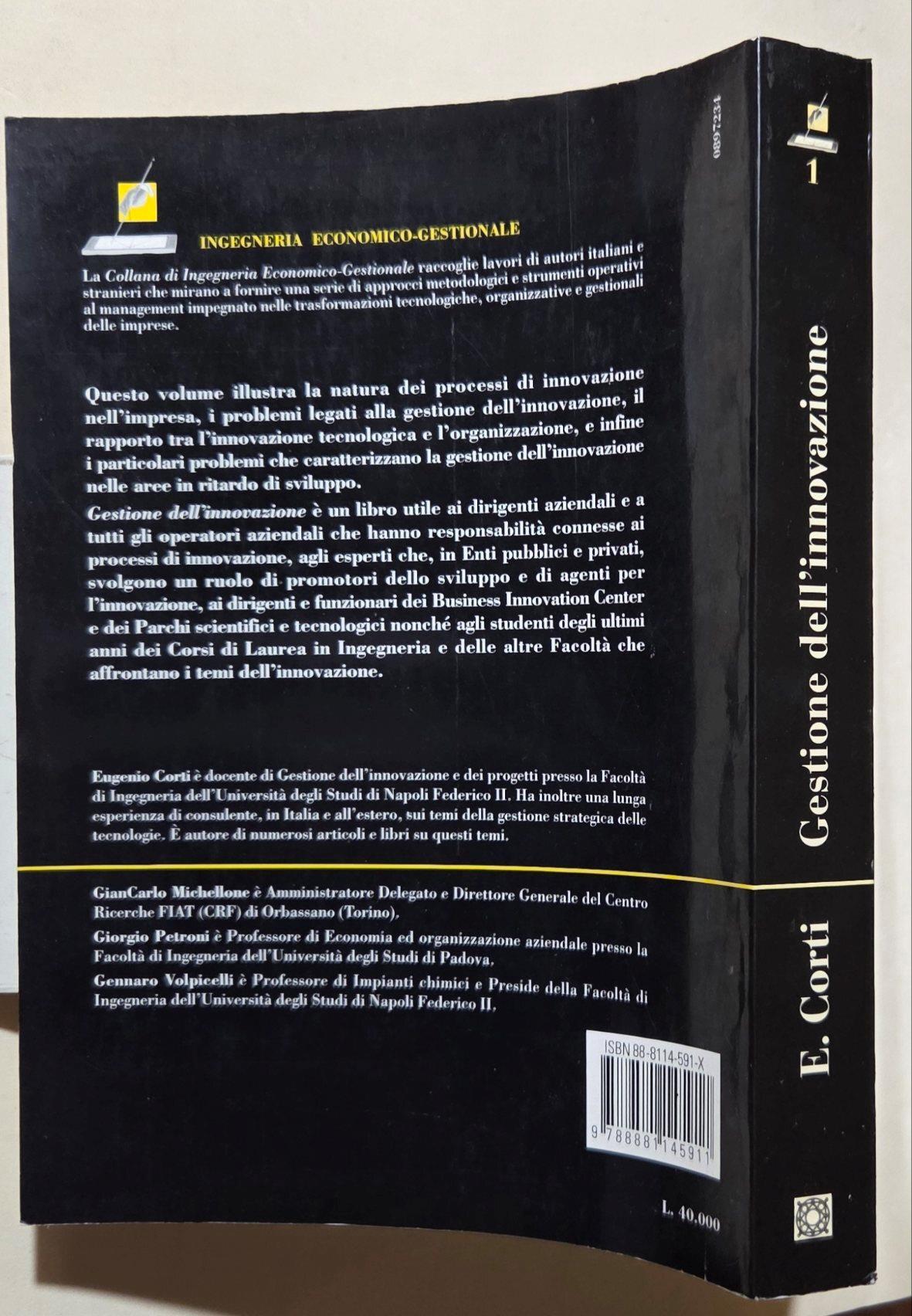 Gestione dell'innovazione