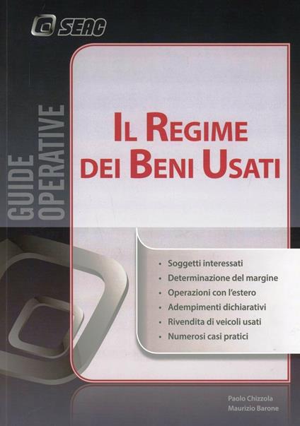 Il regime dei beni usati - copertina