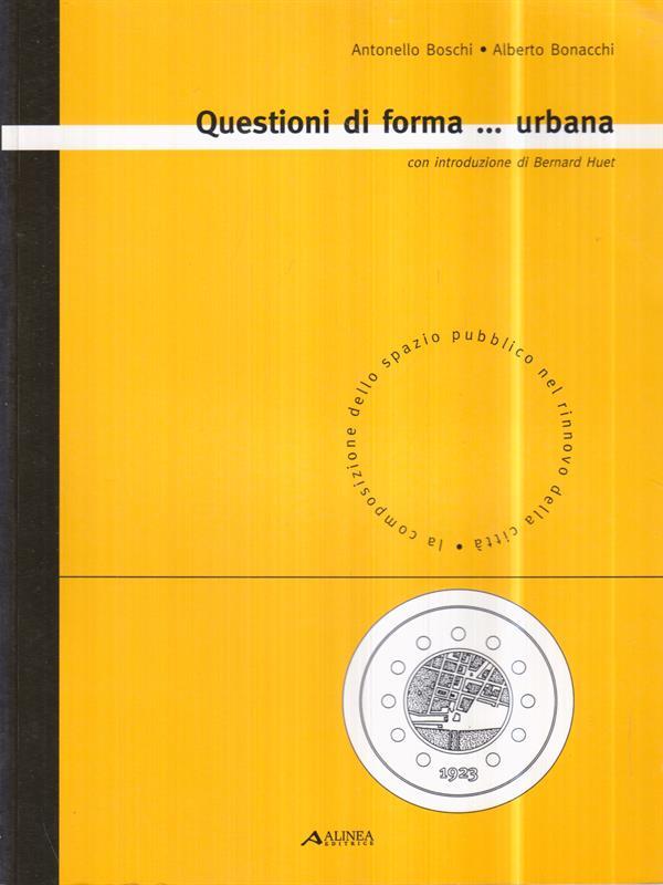 Questioni di forma urbana