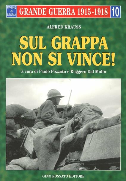 Sul Grappa non si vince! - Alfred Krauss - copertina