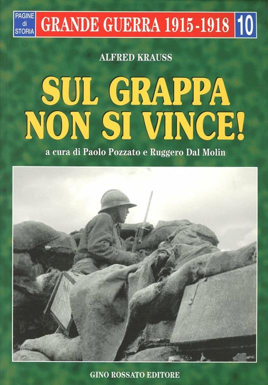 Sul Grappa non si vince! - Alfred Krauss - copertina