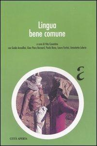 Lingua bene comune - copertina