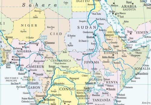 Carta Geografica Planisfero - 5