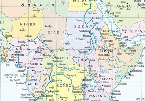 Carta Geografica Planisfero - 10