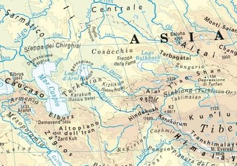 Carta Geografica Planisfero - 4