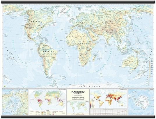 Carta Geografica Planisfero - 8