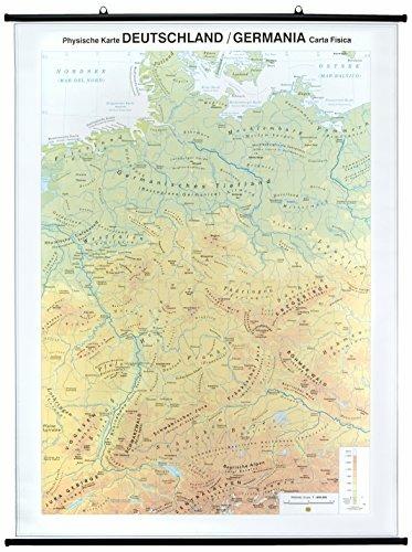 Carta Geografica Madrelingua Germania - 2