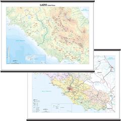 Carta Geografica Regionale Lazio