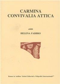 Carmina convivialia attica - Elena Fabbro - copertina