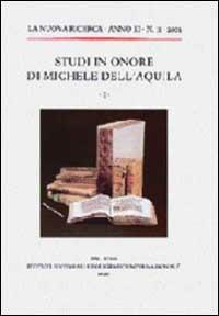 Studi in onore di Michele Dell'Aquila - copertina