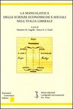 La manualistica delle scienze economiche e sociali nell'Italia liberale