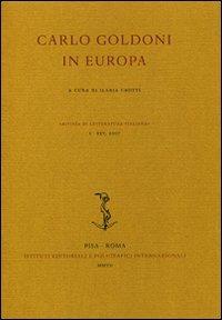 Carlo Goldoni in Europa - copertina